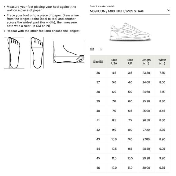 SAYE Sneaker M89 Icon Metallic Gold